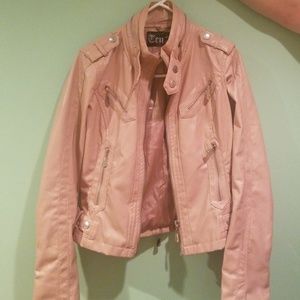 Baby pink jacket